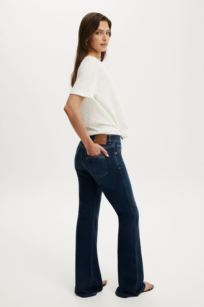 Mid Rise Bootcut Jean