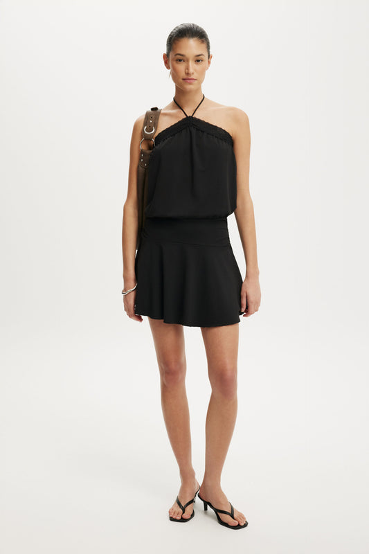 Chloe Halter Mini Dress