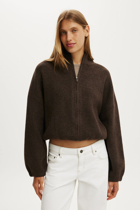 Luxe Tuck Hem Bomber