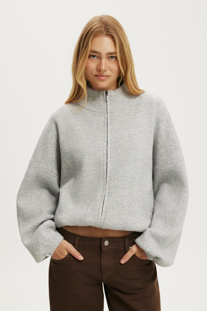 Luxe Tuck Hem Bomber