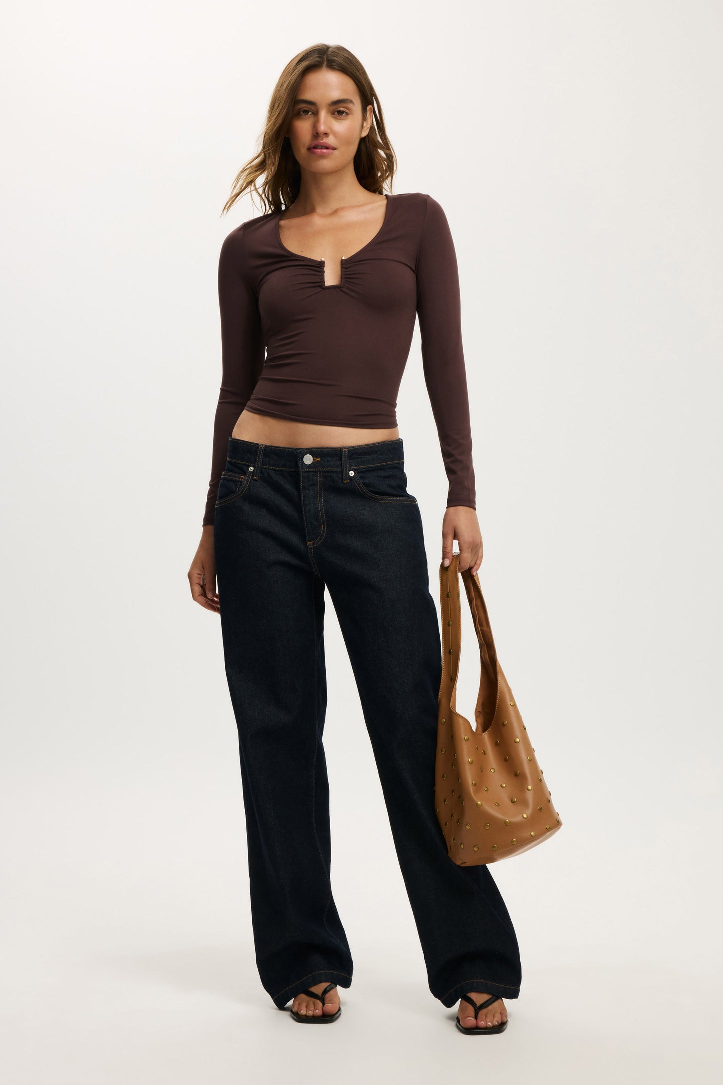 Steffi Trim Long Sleeve Top