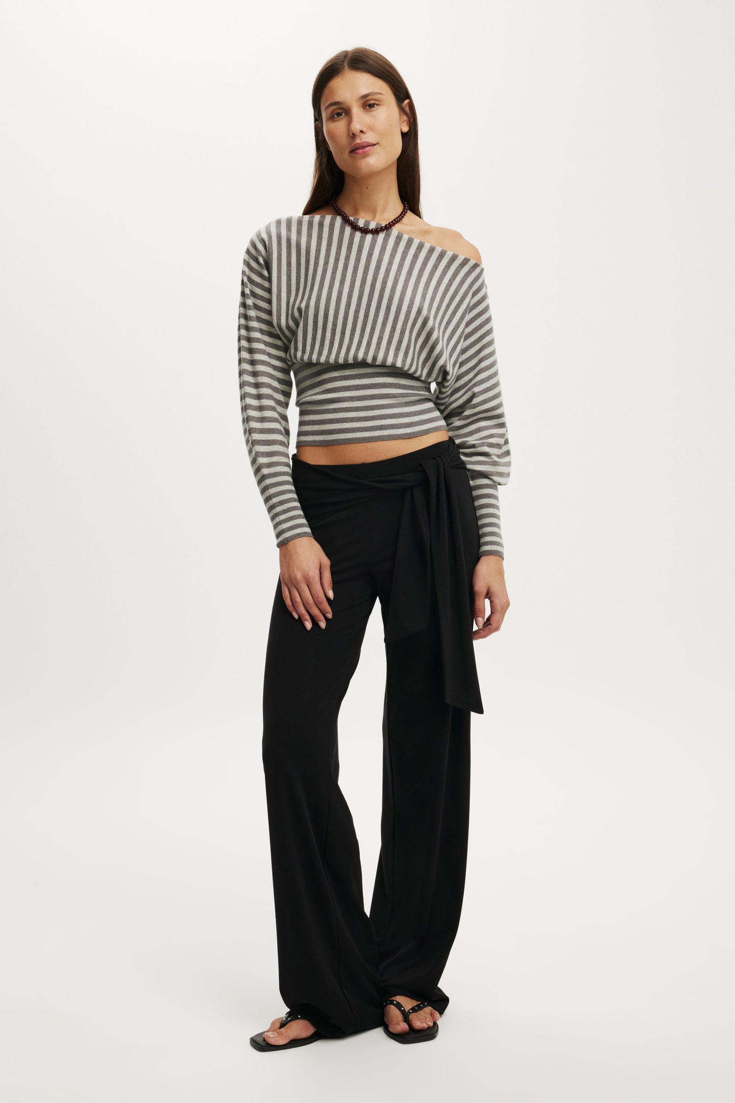 Everfine Ls Batwing Knit