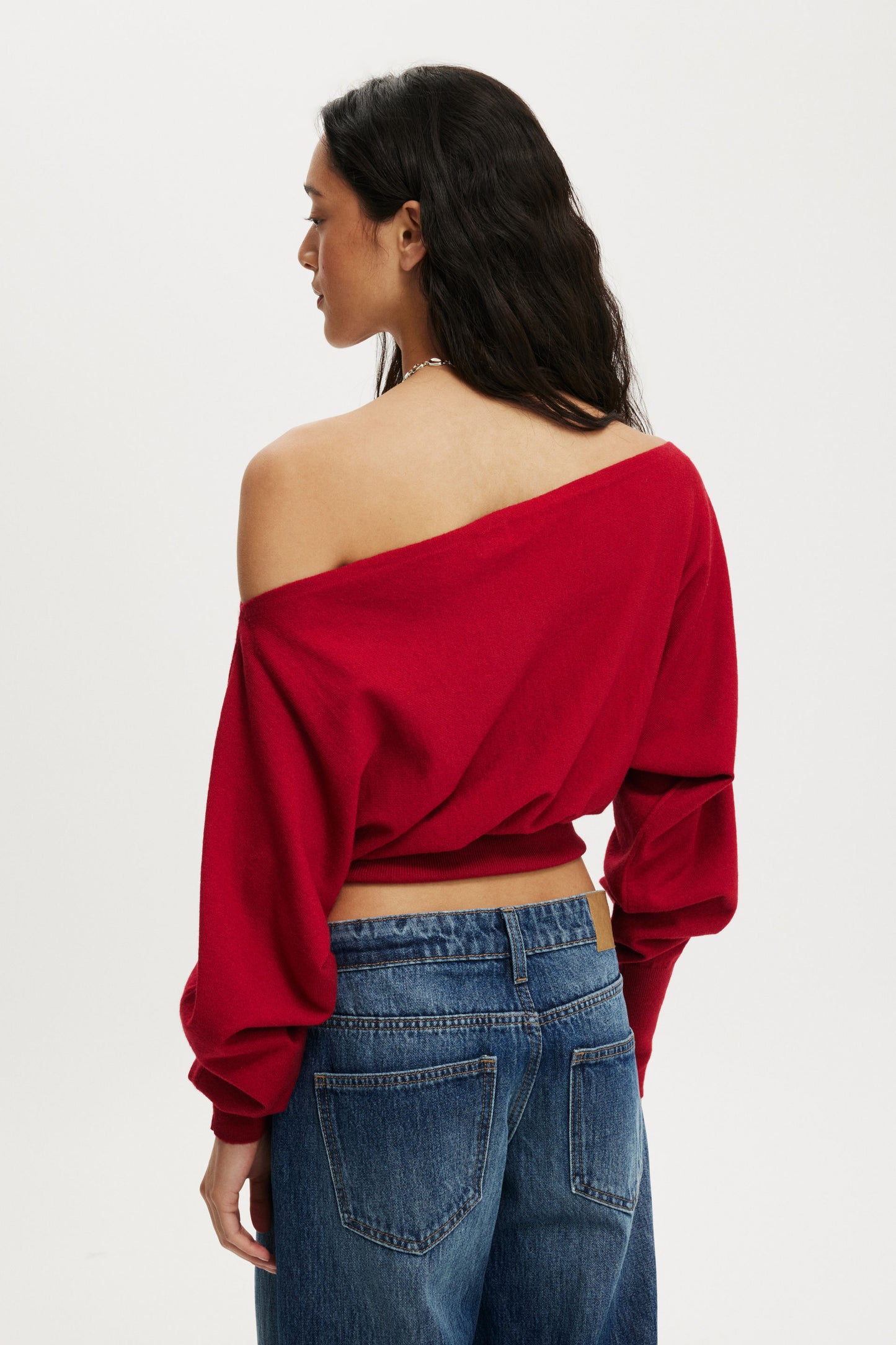 Everfine Ls Batwing Knit