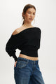 Everfine Ls Batwing Knit