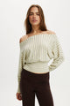 Everfine Ls Batwing Knit