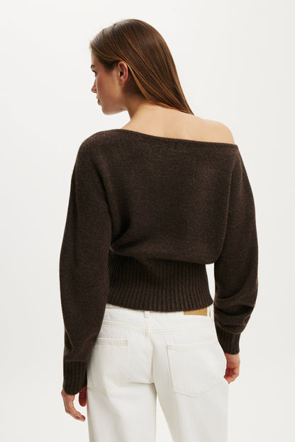 Softest Luxe Off Shoulder Knit