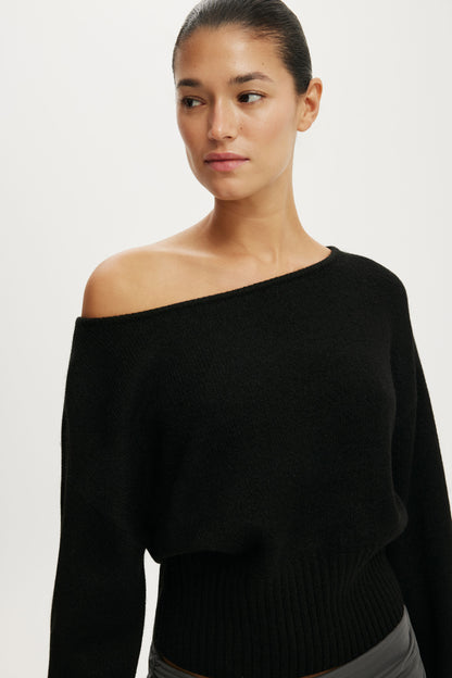 Softest Luxe Off Shoulder Knit