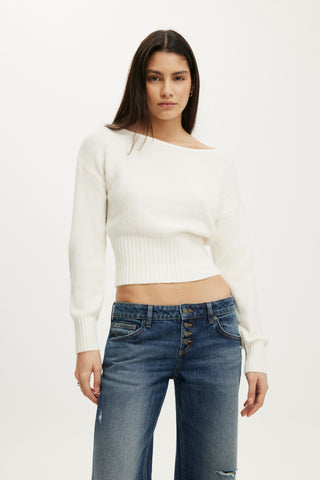 Softest Luxe Off Shoulder Knit
