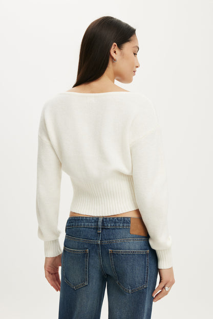 Softest Luxe Off Shoulder Knit