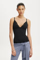 Hold Me Lace Trim Cami
