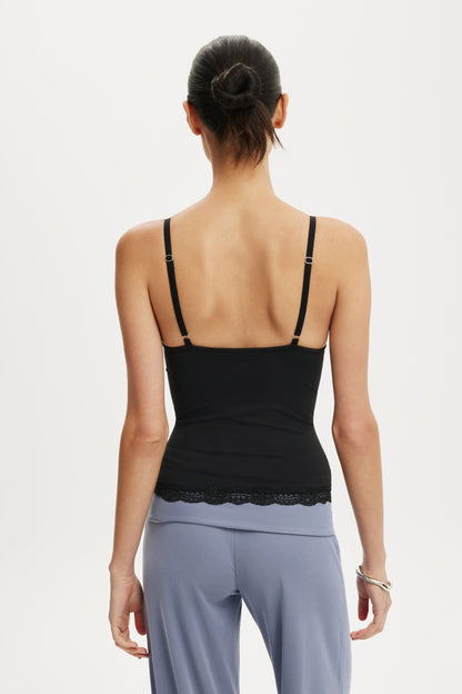 Hold Me Lace Trim Cami