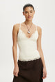 Hold Me Lace Trim Cami