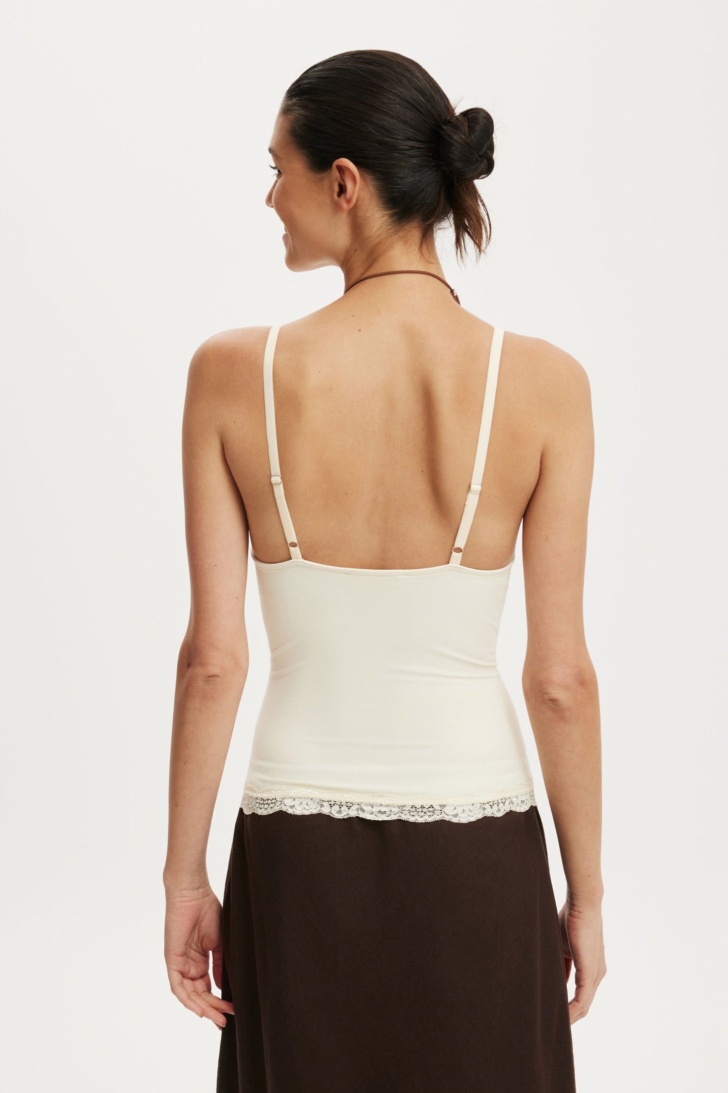 Hold Me Lace Trim Cami