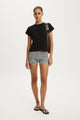Hallie Foldover Micro Short
