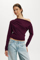 Georgie Off Shoulder Long Sleeve