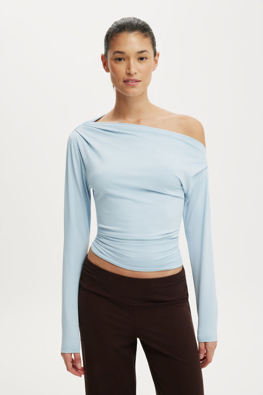 Georgie Off Shoulder Long Sleeve