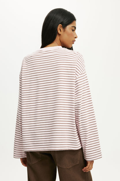 Monchhichi LS Oversized Graphic Tee