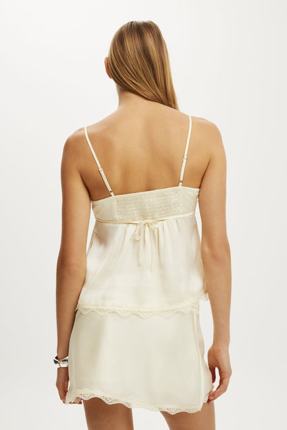 Estelle Satin Lace Cami