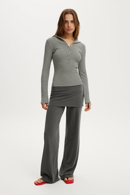 Hooded Blake Henley Long Sleeve