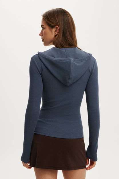 Hooded Blake Henley Long Sleeve