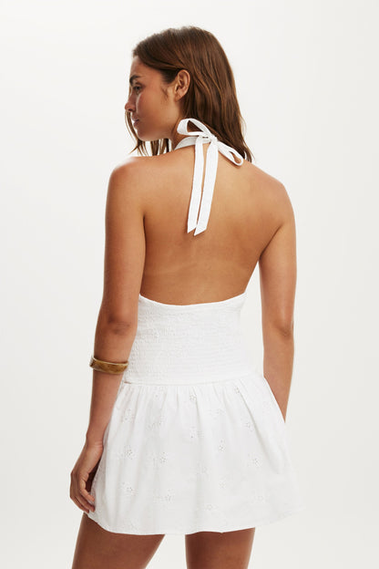 Kaity Halter Mini Dress