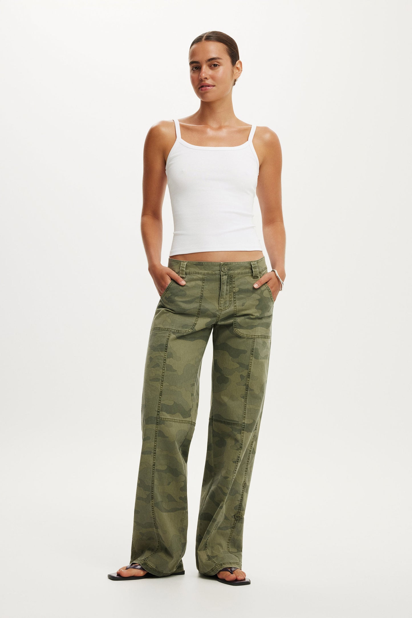 Lexi Low Rise Utility Pant