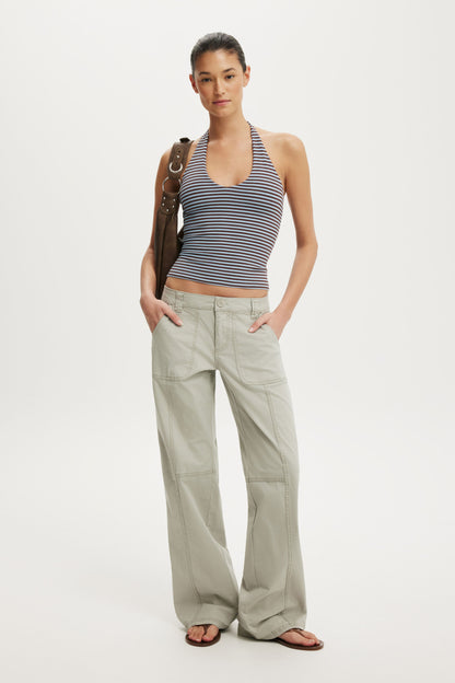 Lexi Low Rise Utility Pant
