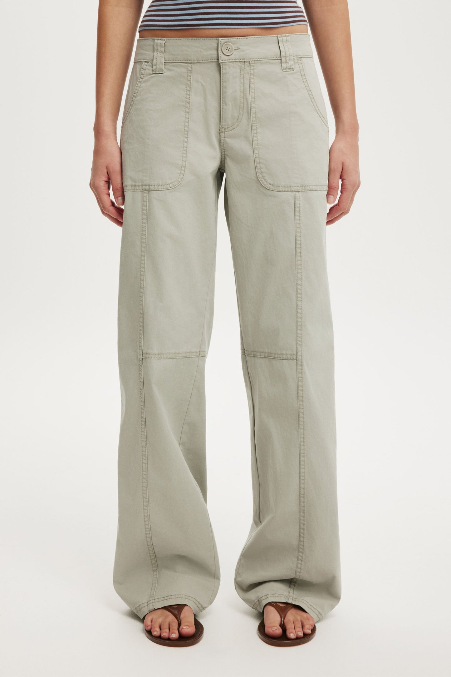 Lexi Low Rise Utility Pant