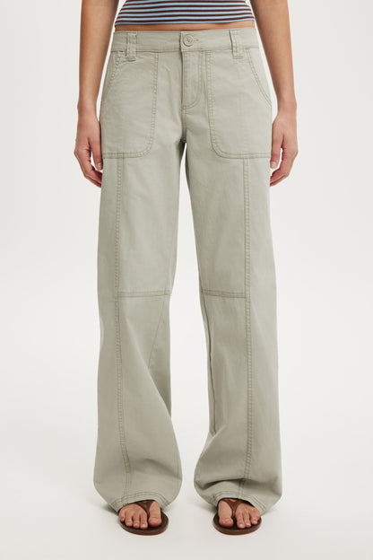 Lexi Low Rise Utility Pant
