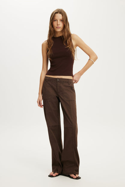 Lexi Low Rise Utility Pant