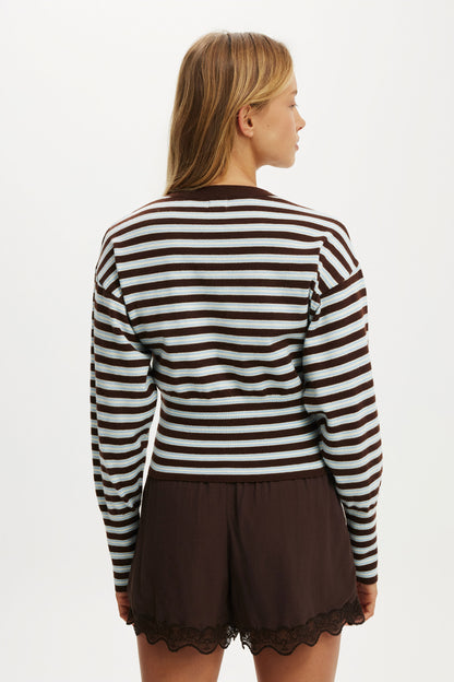 Sara Button Cardigan