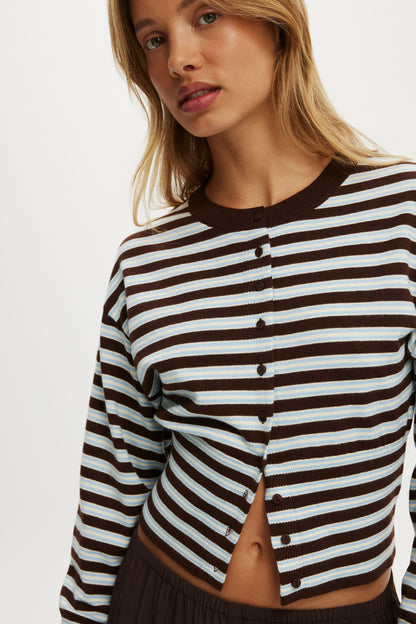 Sara Button Cardigan