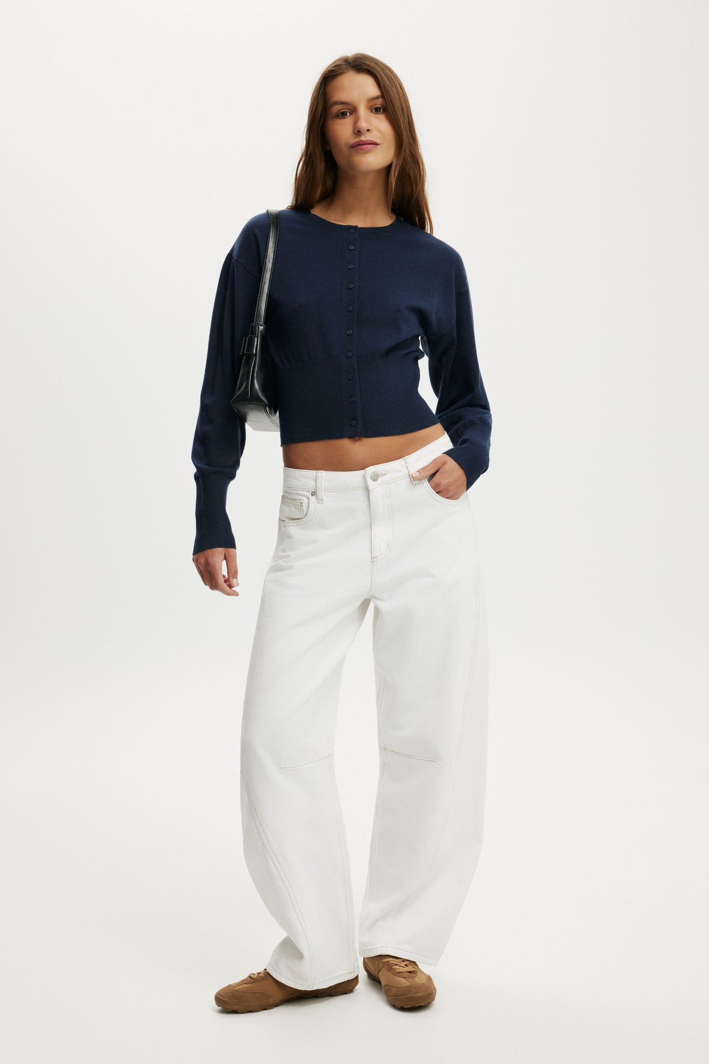 Sara Button Cardigan