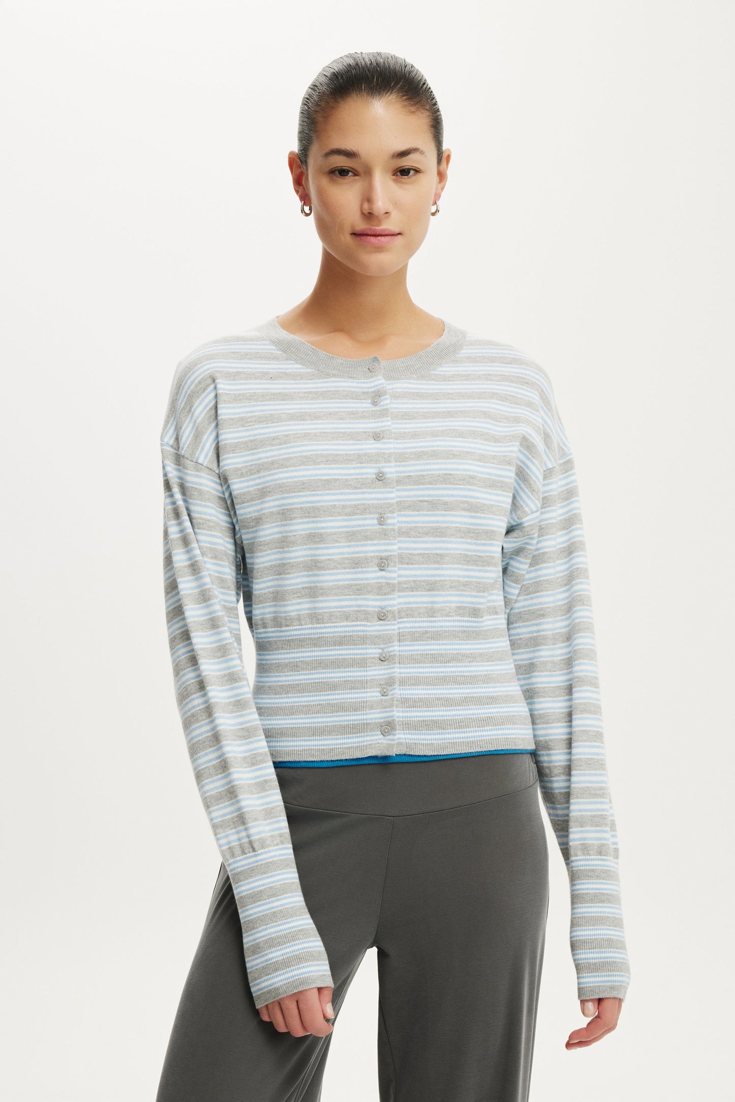 Sara Button Cardigan