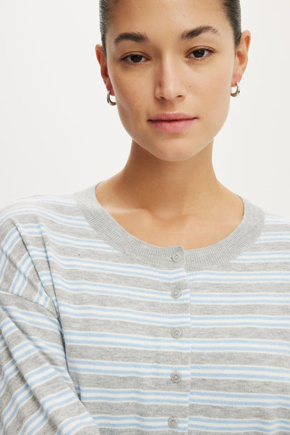 Sara Button Cardigan