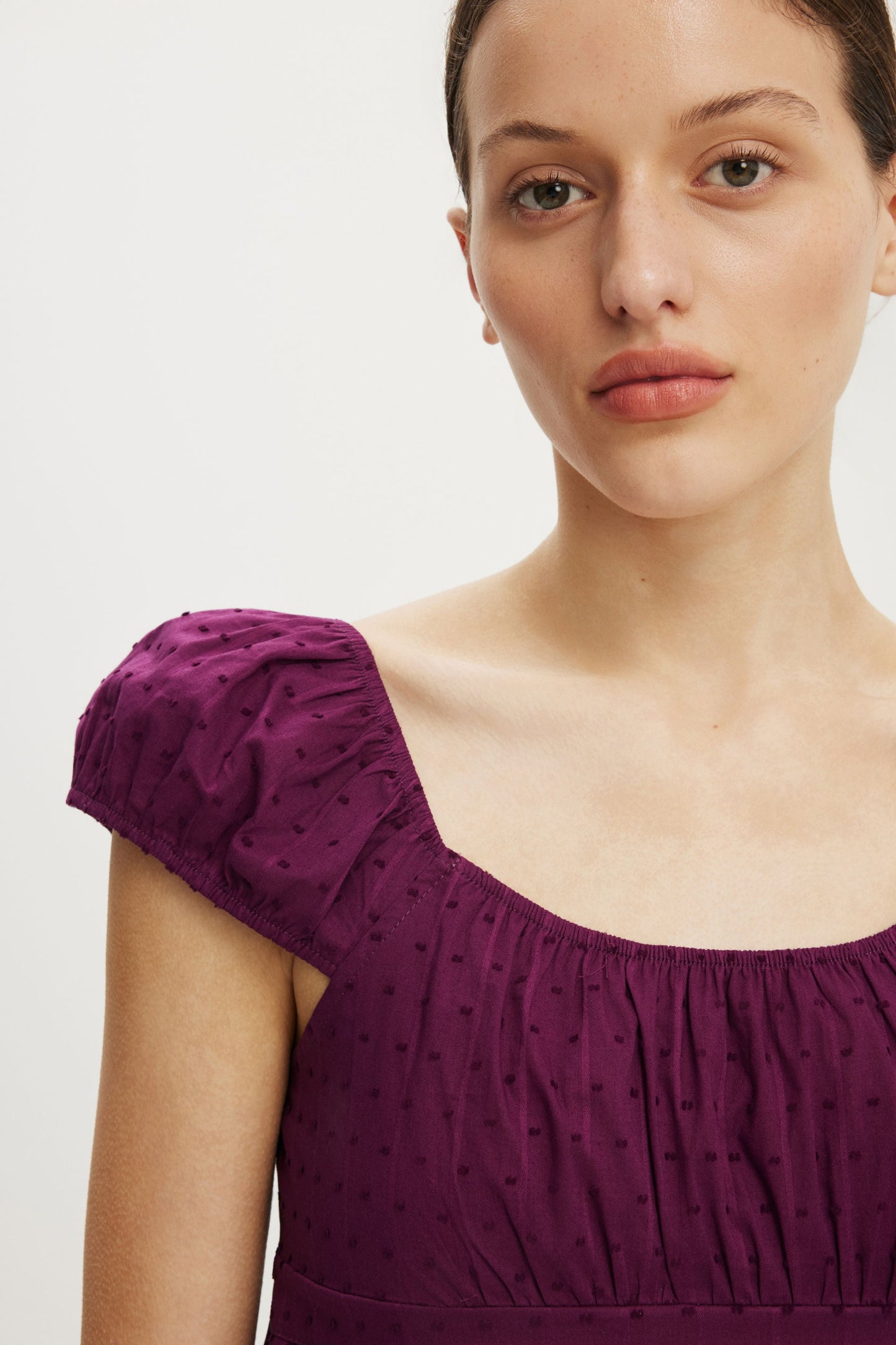 Tie Back Babydoll Top