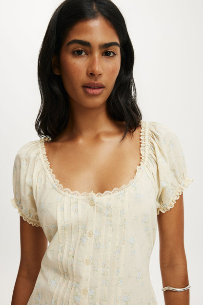 Emma Babydoll Mini Dress