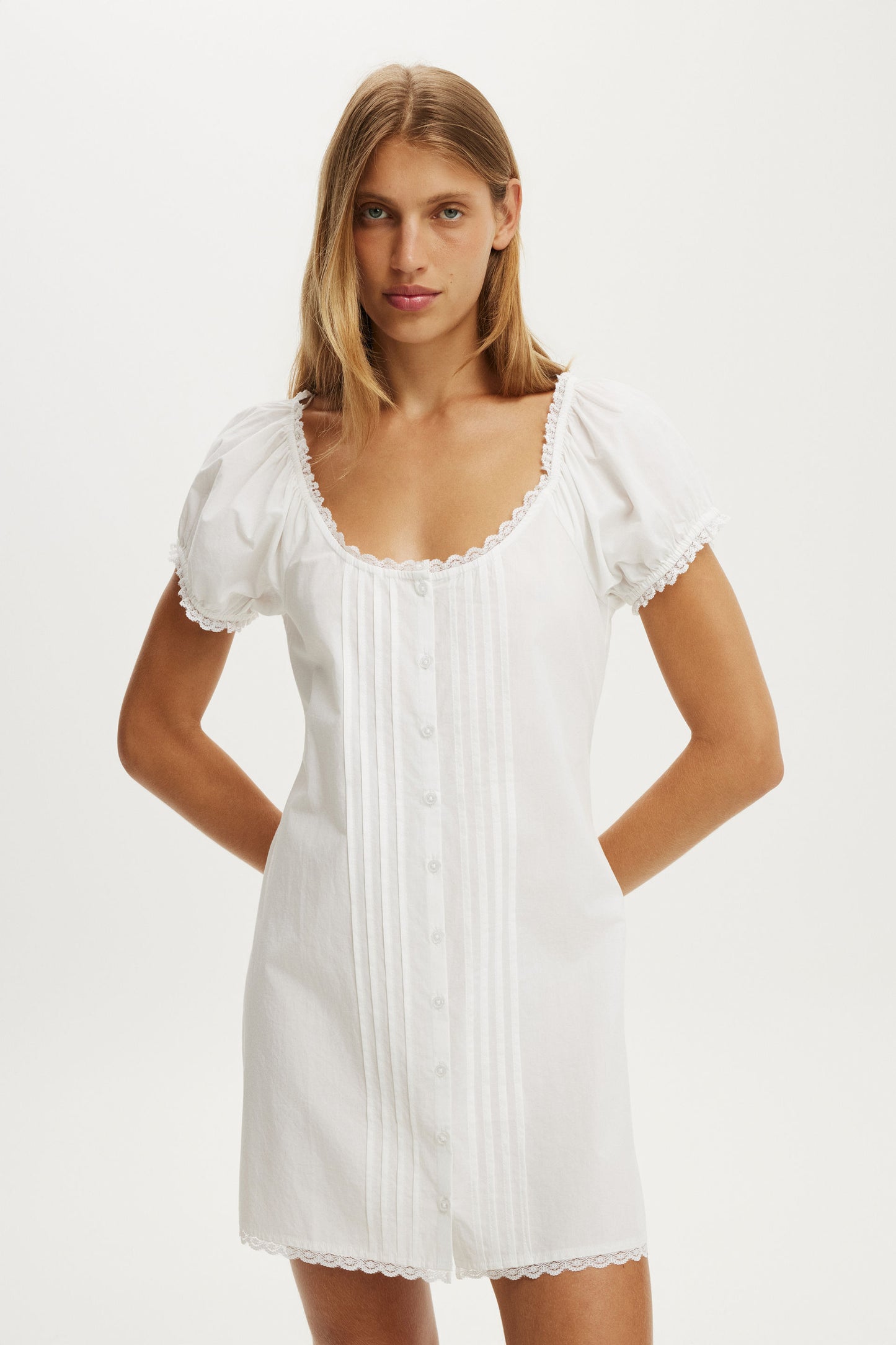 Emma Babydoll Mini Dress