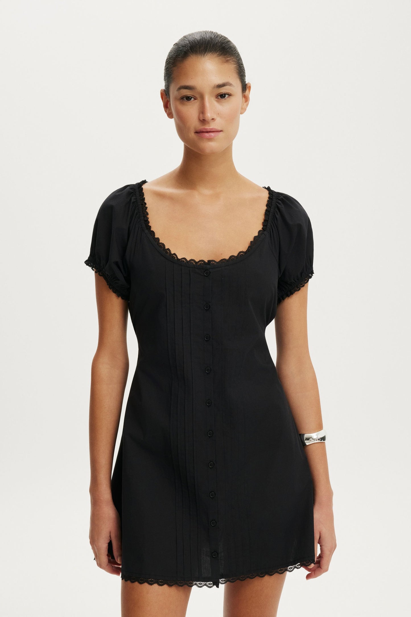 Emma Babydoll Mini Dress