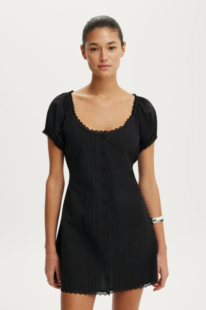 Emma Babydoll Mini Dress