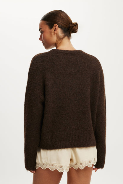 Luxe Crew Neck Sweater
