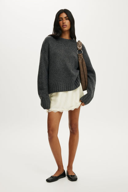 Luxe Crew Neck Sweater
