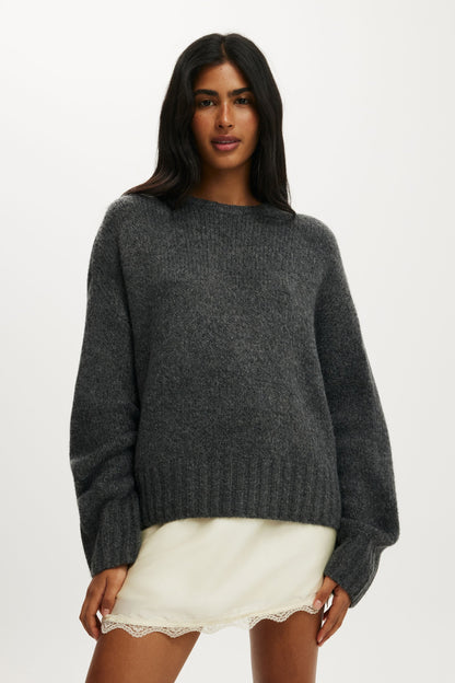 Luxe Crew Neck Sweater