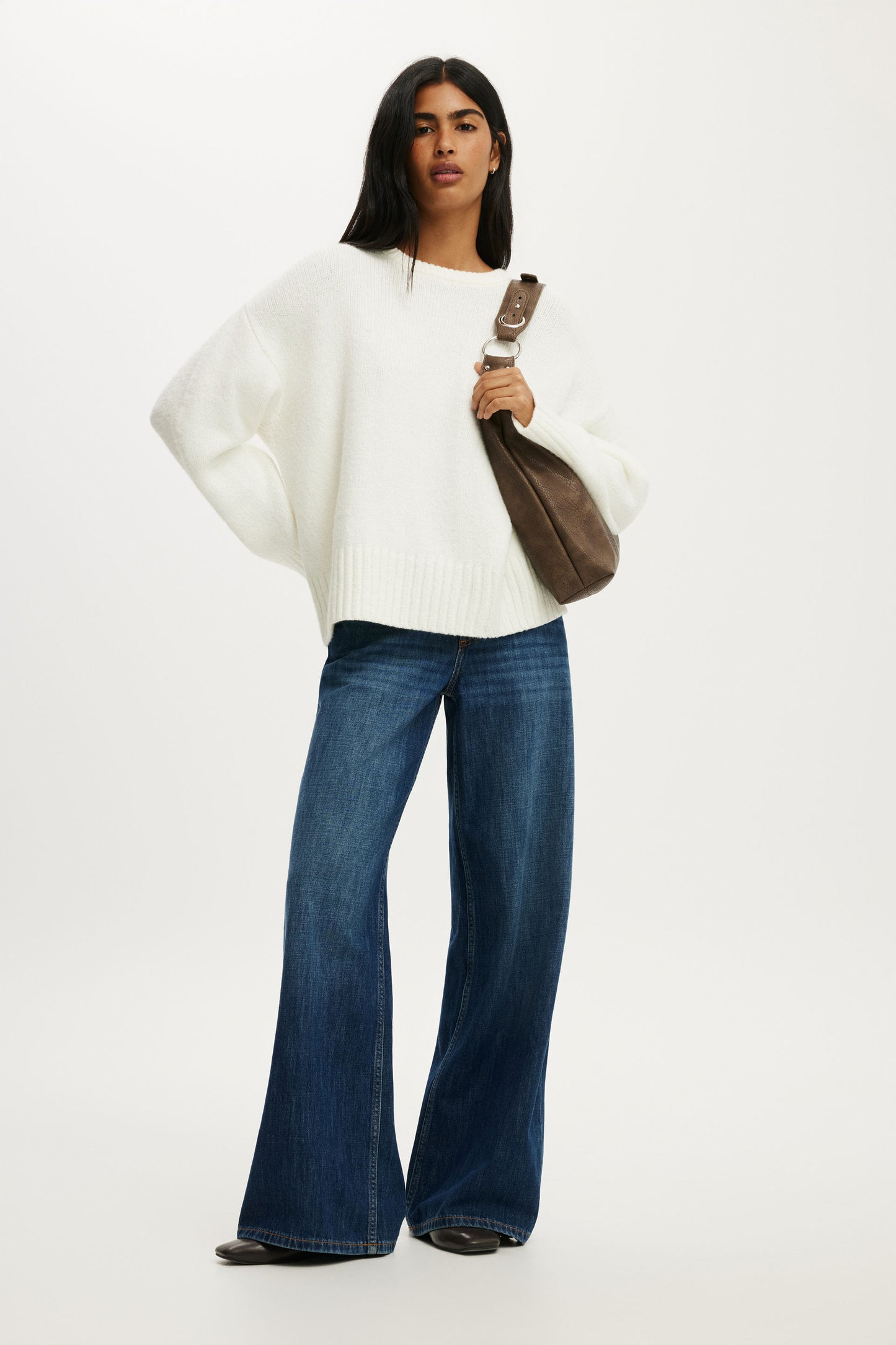 Luxe Crew Neck Sweater