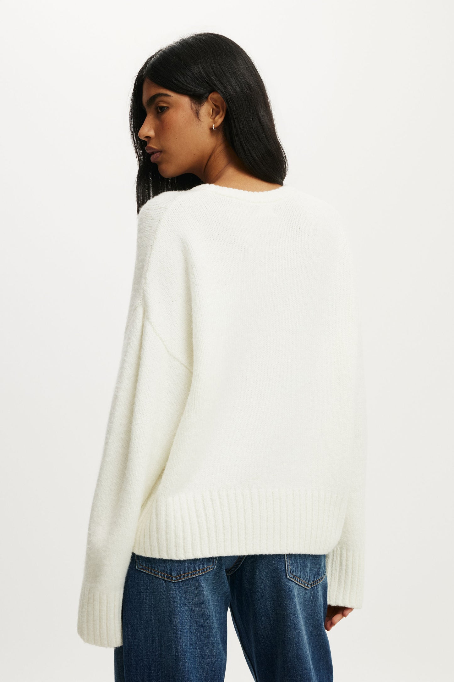 Luxe Crew Neck Sweater