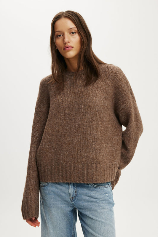 Luxe Crew Neck Sweater