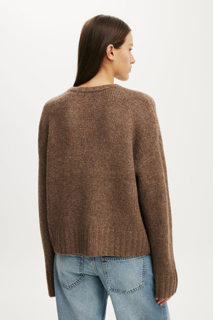 Luxe Crew Neck Sweater