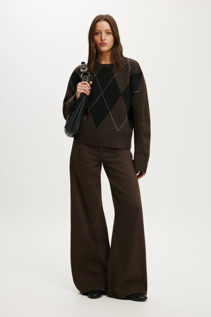 Luxe Crew Neck Sweater