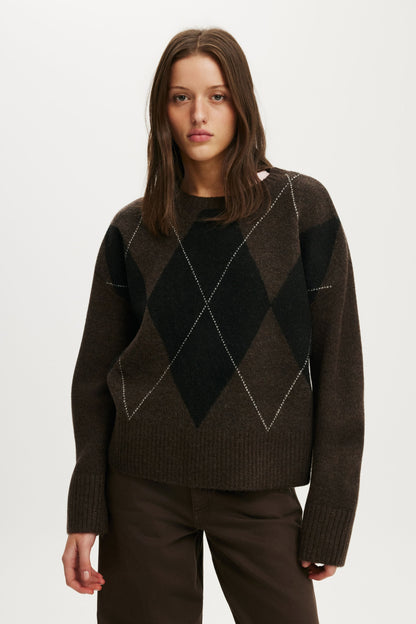Luxe Crew Neck Sweater