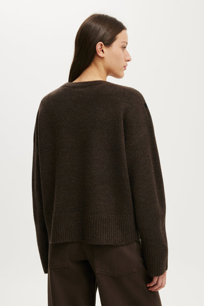 Luxe Crew Neck Sweater